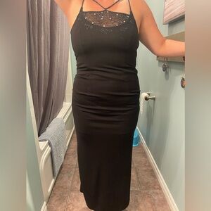 Suzy Bodycon Maxi Dress Size 5 (model is ~size 7)